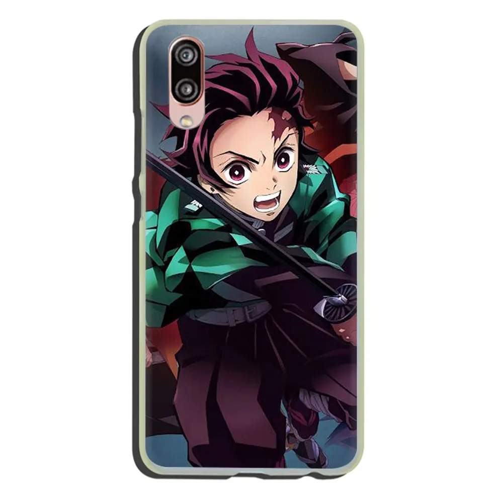 H4 Аниме Demon Slayer Kimetsu no Yaiba жесткий чехол для телефона huawei P30 P20 P8 P9 P10 Plus Lite Mini Pro smart - Цвет: H4