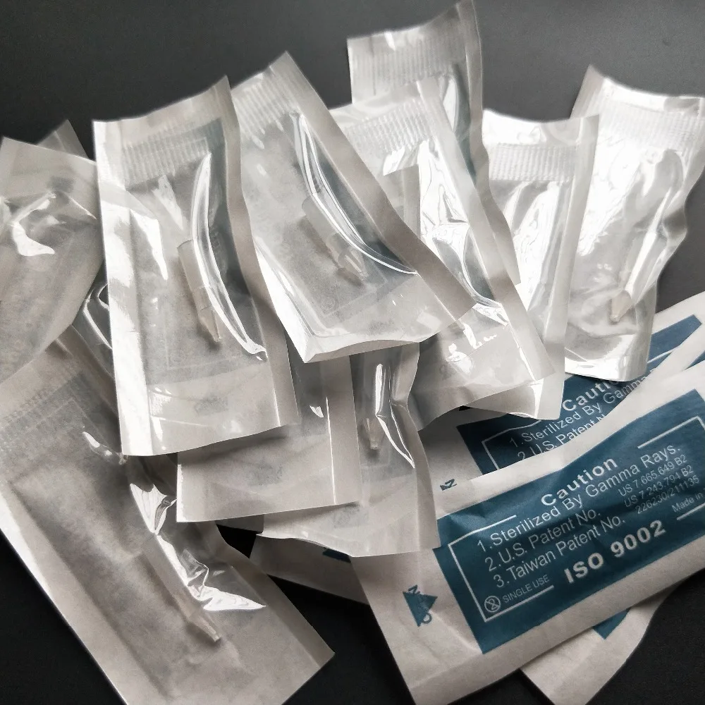 100Pcs Независимый посылка Универсальный крест рот колпачки для игл обоих