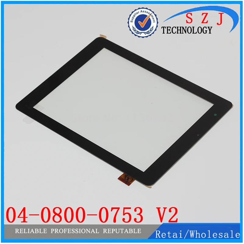 New 8'' inch capacitive touch screen 04-0800-0753 V2 handwriting touch screen tablet PC accessories 
