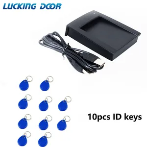 Считыватель смарт-карт LUCKING, 125 кГц, RFID, считыватель, USB, датчик приближения, EM4100, TK4100, для контроля доступа