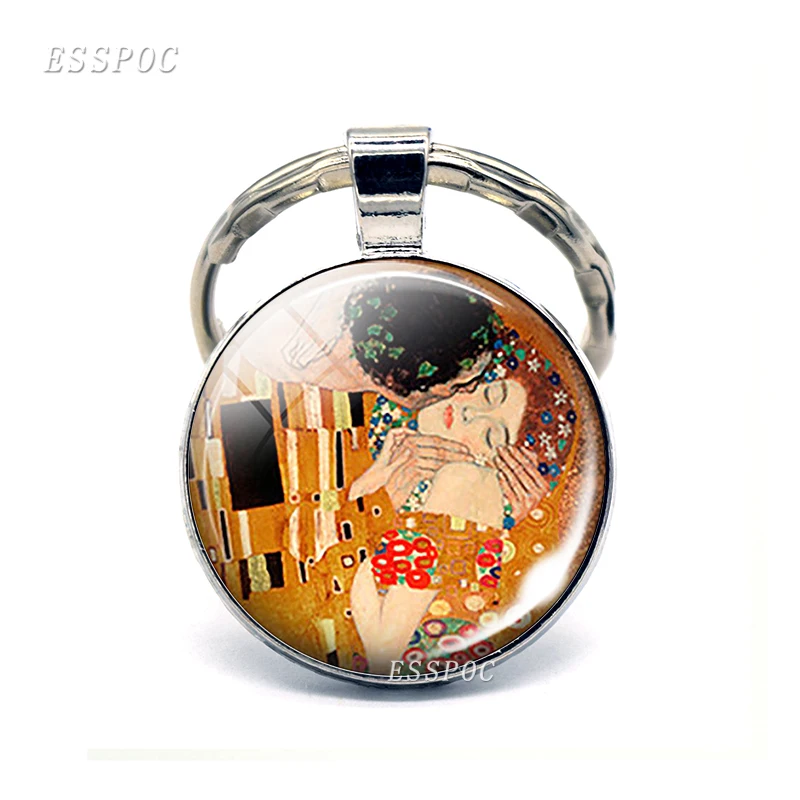 Брелок Klimt's Kiss брелок для ключей аксессуары автомобиля Детская Подвеска мам