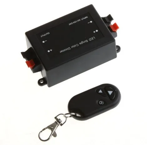 100 компл./лот DC 12V 24V беспроводной пульт дистанционного управления светодиодной