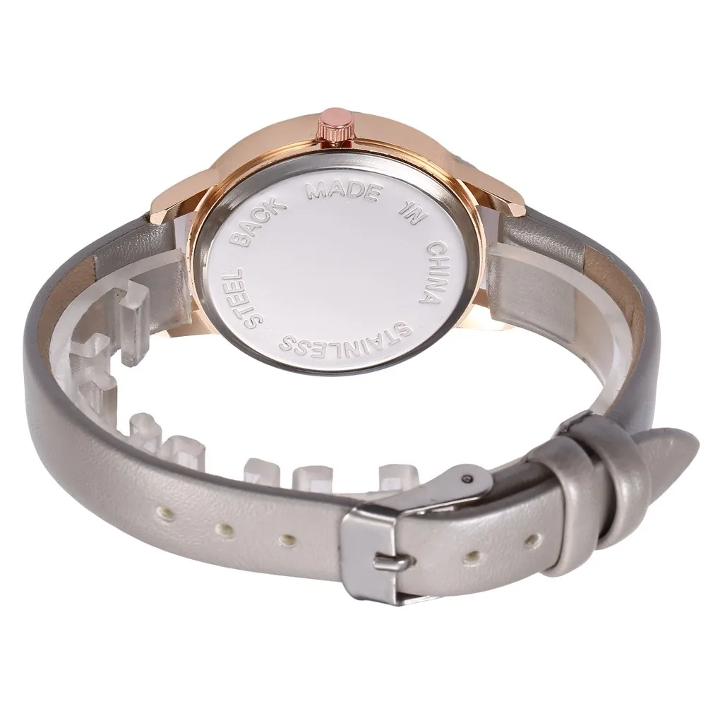 Модные часы для пар креативный минималистичный циферблат Женские Аналоговые с