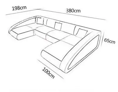 2 LOUNGE 2 SEATER Современный минималистичный толстый кожаный диван в форме углов первый слой кожаный диван-комбинация гостиной - Цвет: 2 LOUNGE 2 SEATER