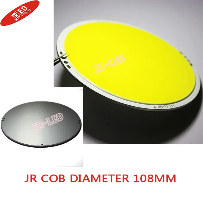 Free Shipping! 2pcs Round COB Super Bright R-108mm 30W Cob 300Led Chip DC12vWarm White/ White/blue/green/red/yellow high light | Лампы и