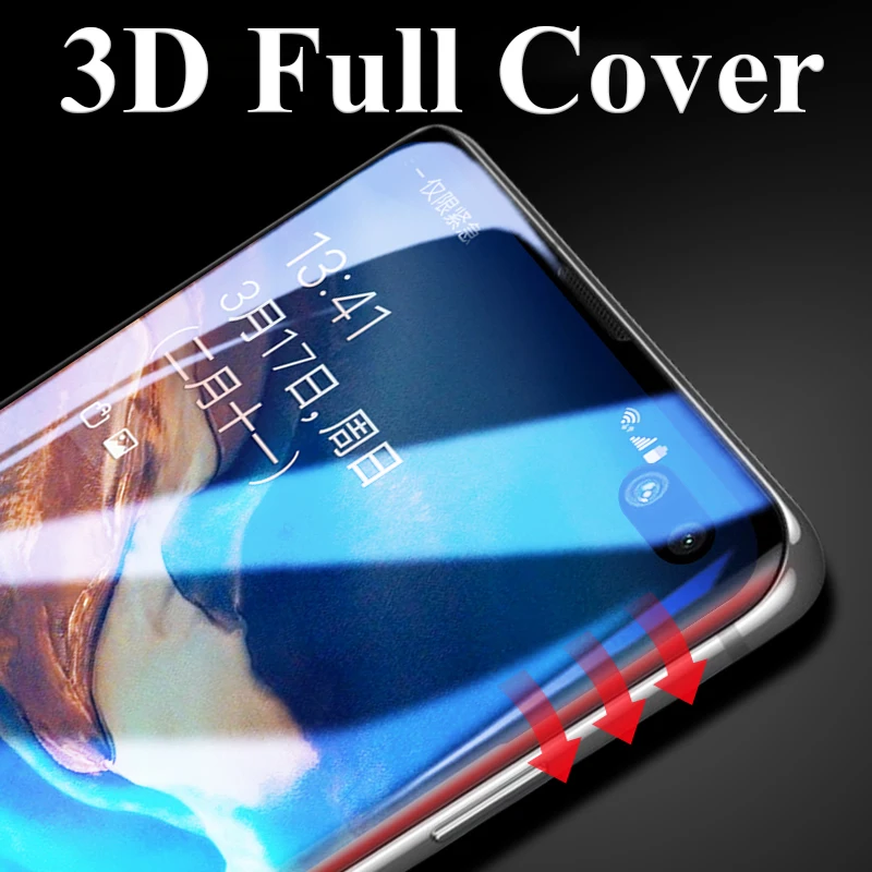 3D защитное стекло на samsung Galaxy S10 S10e Plus Lite 5G Tremp защита для экрана Samsun Galxy S 10 Закаленное стекло пленка