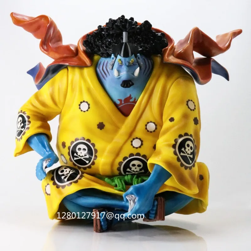 Одна штука семь Wuhai Jinbe Il corsaro ПВХ фигурка Коллекционная модель игрушечная коробка
