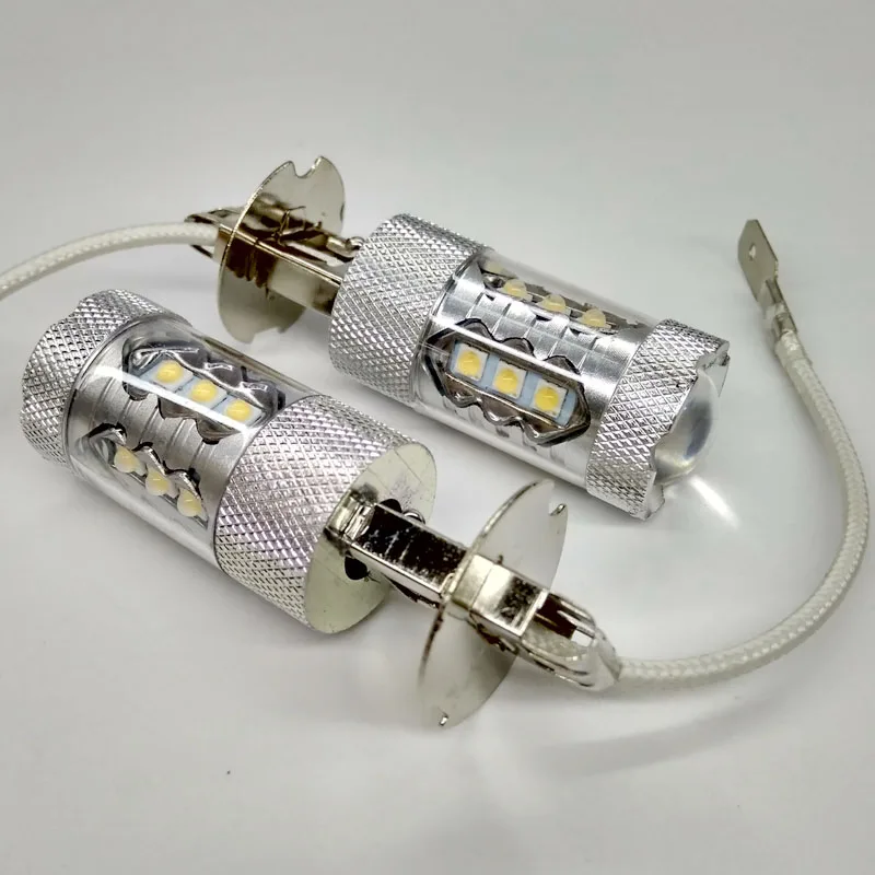 Лучшая акция 1 пара 2 шт. H3 16 SMD яркий белый светодиод 850 люмен противотуманная фара