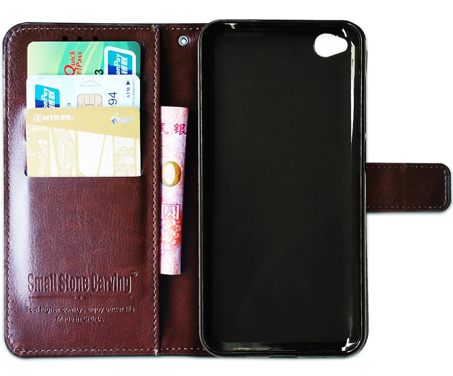 Luxury TPU wallet case for Xiaomi Redmi Go PU Leather Special Flip With Card Pocket Phone Cover Kickstand | Мобильные телефоны и