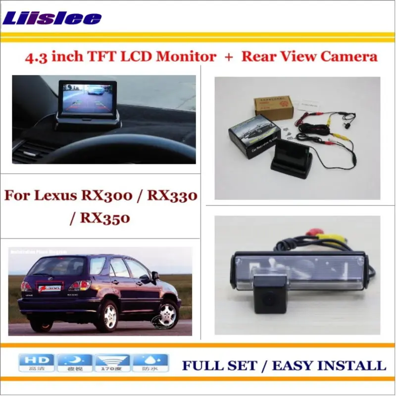 

Auto Camera For exus RX300 RX330 RX350 Auto Back UP Reverse Camera 4.3" Color LCD Monitor Rearview Parking System