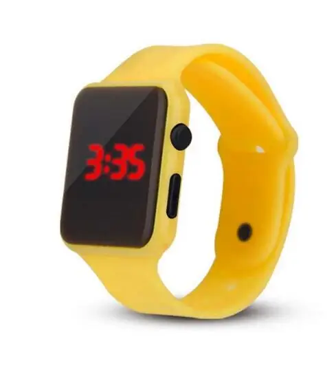 Mens Sport Watch Square LED Student Adult Couple Electronic Digital Clock Hodinky digital relogio femin | Наручные часы