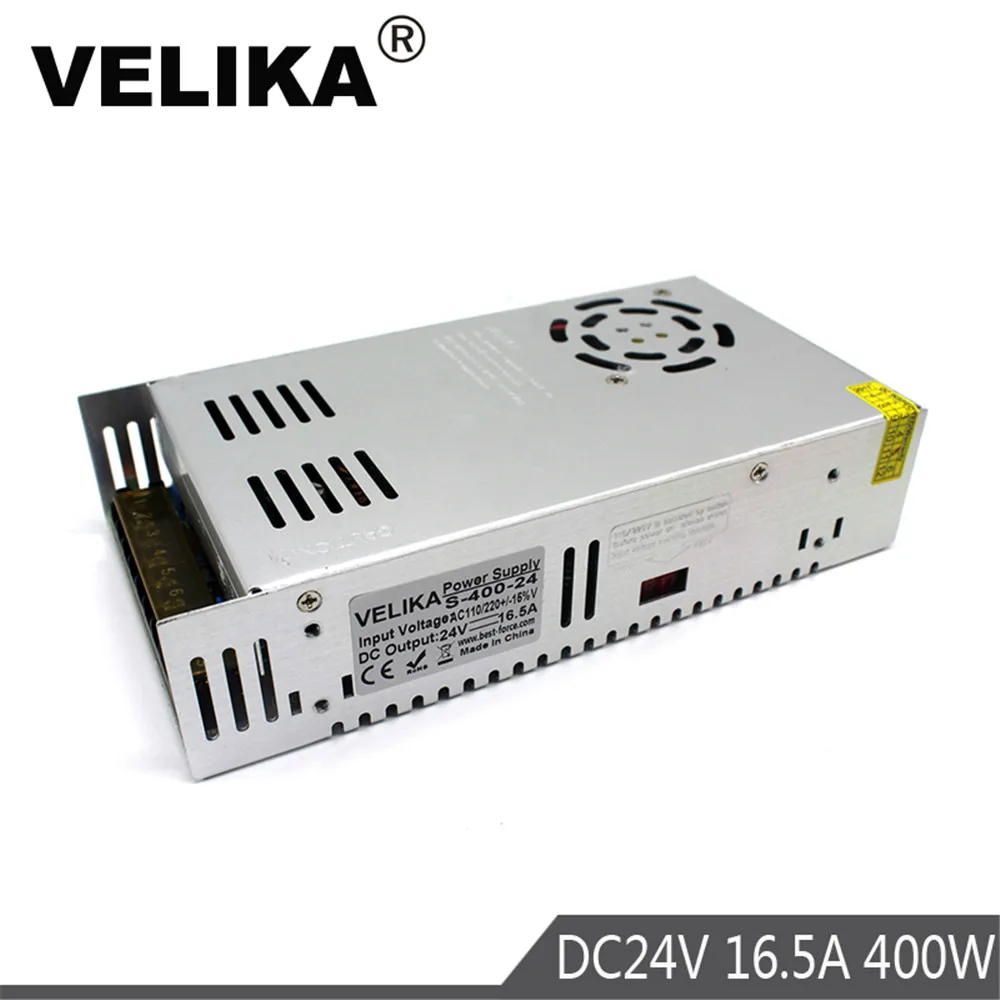 Адаптер питания для светодиодных лент 24 В 400 А 110 Вт 220 переменного тока|400w power
