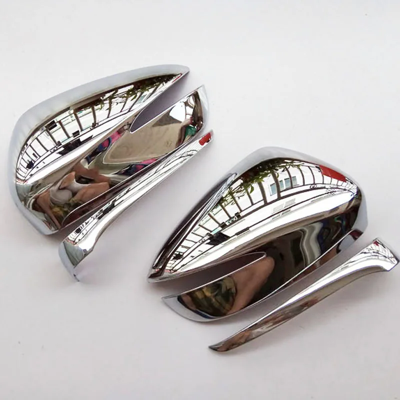 mirror cover trim Из АБС-пластика, хромовые автомобильные аксессуары, боковое зеркало облицовочная крышка для Mazda CX-5 CX5 - Цвет: mirror cover trim