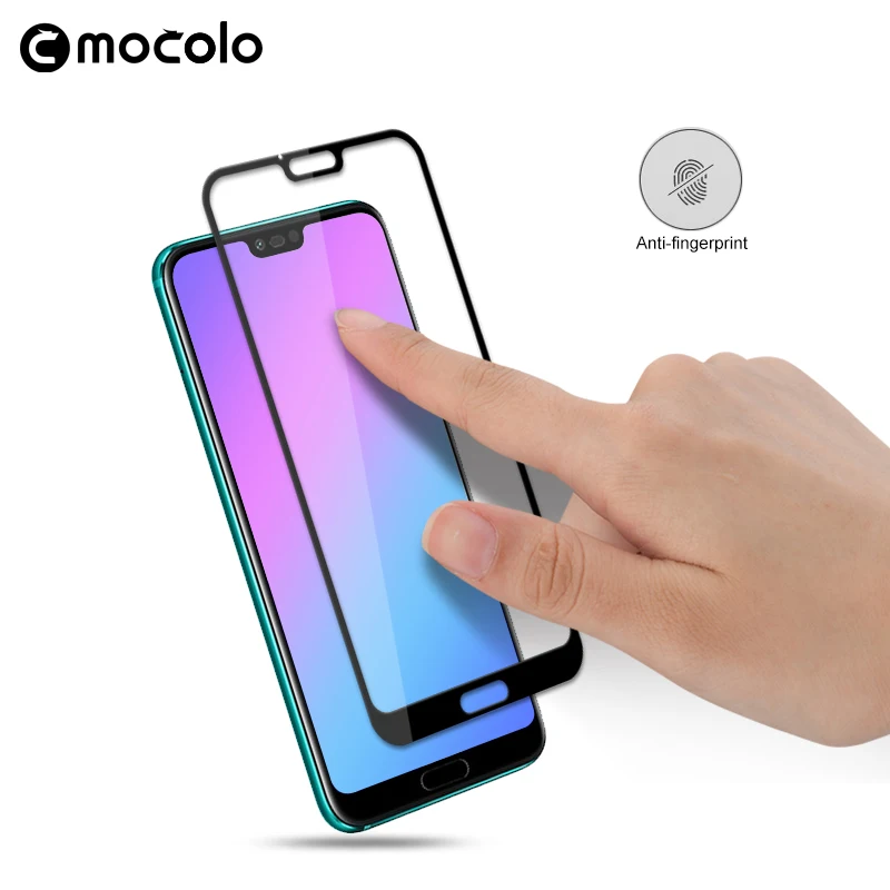 Для huawei Honor 10, защита экрана,, Mocolo, полное покрытие, 9 H, 2.5D, закаленное стекло, пленка для huawei Honor 10, защита экрана