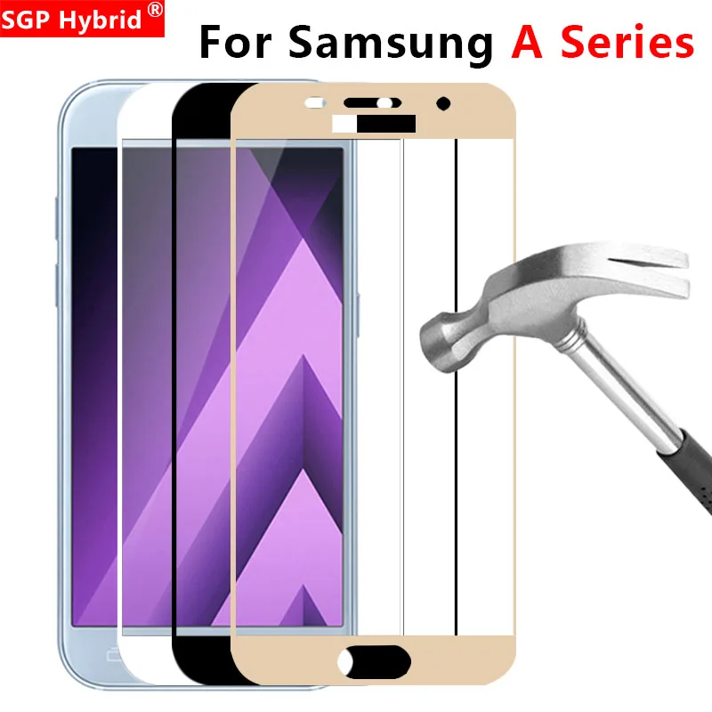Защитный Стекло для samsung A5 A3 A7 A6 плюс A8 закалённое защитное стекло Экран Защитная пленка для Galaxy A 5, 6, 7, 8, 5a tremp