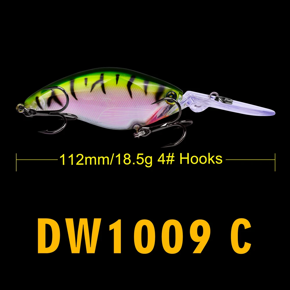 keddie 1pc 6 color Fishing Lures 11.2cm-4.41&quot Tackle 4# Hook Bait 18.5g-0.65oz Lure New Models | Спорт и развлечения