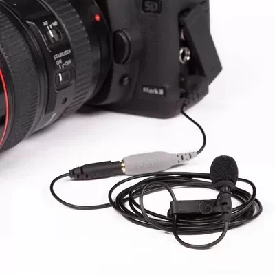 Микрофон RODE smartlav + Lavalier конденсаторный с микрофоном для iPhone Xs Max X 8 Plus Canon Nikon SONY DSLR DV