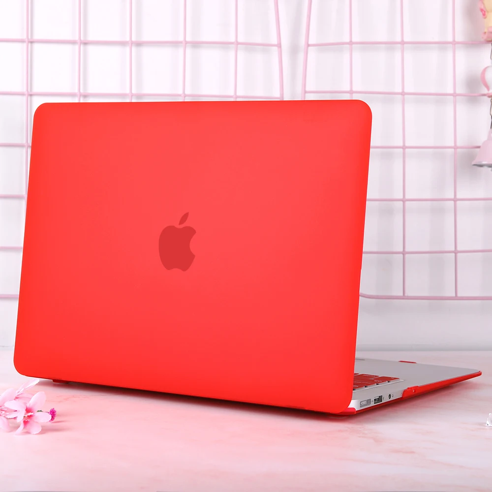 Кристально прозрачный жесткий чехол для защиты Macbook Pro 13 15 Pro 16 Touch Bar A1706 A1707 A1990 Air 13 Touch ID A1932