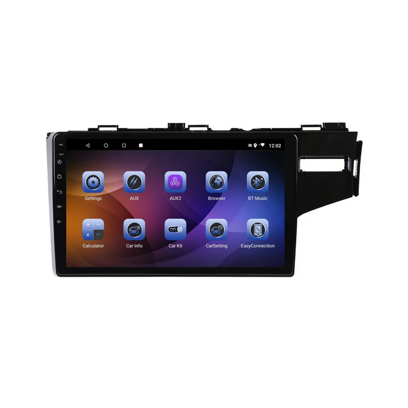 4G ram 2.5D ips 8 ядерный Android 9,1 автомобильный DVD мультимедийный плеер gps для honda Fit jazz Right driving 15- Радио Навигация