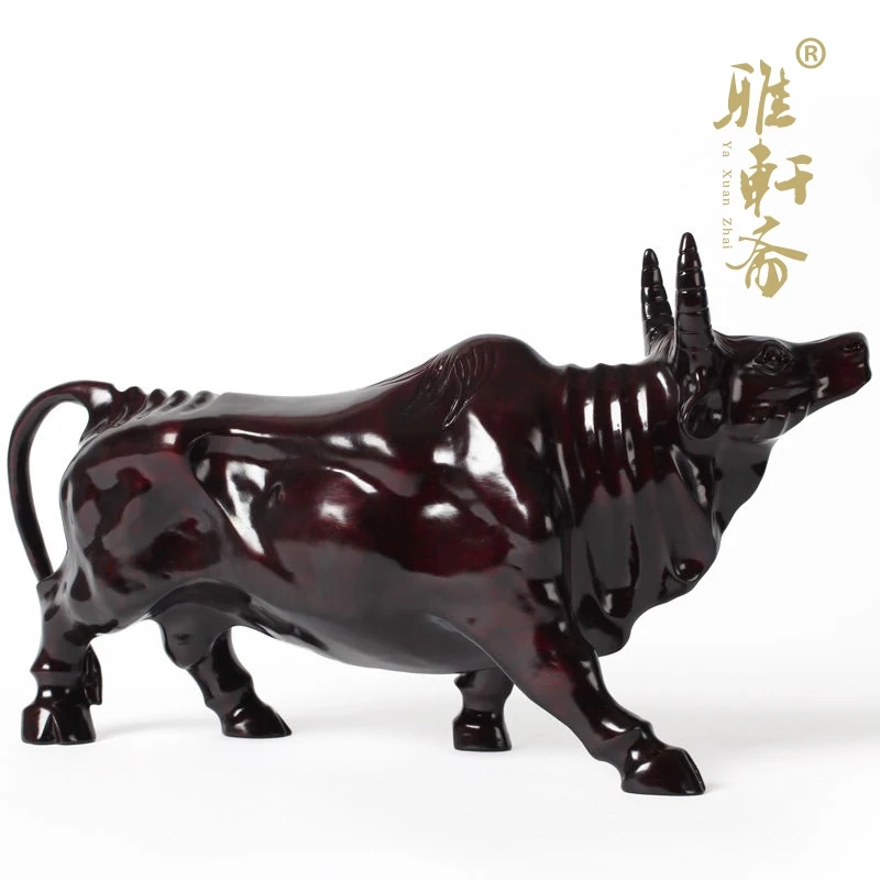 Деревянная резьба по дереву и орнаменты зодиака крупного рогатого скота 60 дюймов