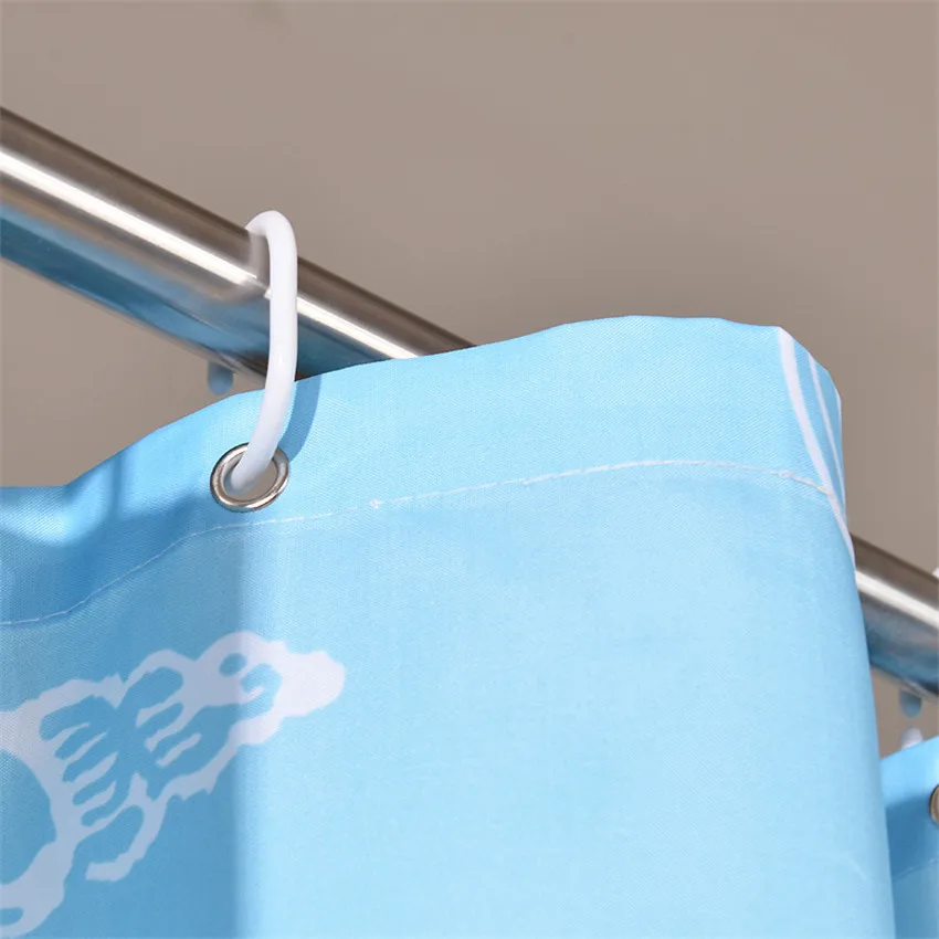Душевая занавеска ZHUO MO модная Водонепроницаемая для ванной комнаты из плотного