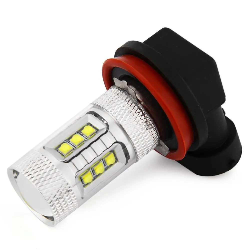

H11 H8 Car LED Fog lights Bulbs 80W for DRL or Fog Lights Lamp Replacement High Power Super Bright 6000K White 12V