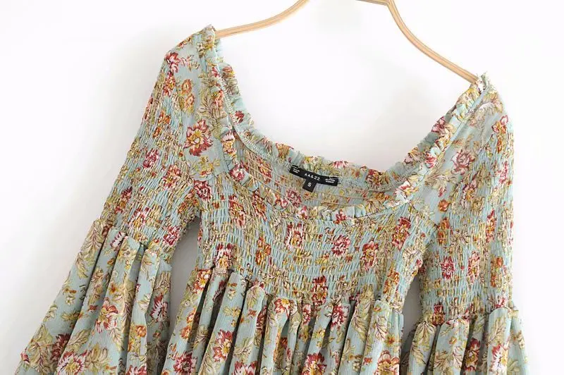 Heydress Blusas 2019 Slash шеи с открытыми плечами рукавами-бабочками из шифона блузка