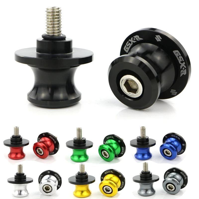 Motorcycle Accessories CNC Swingarm Sliders Spools For SUZUKI GSXR 600 K4 K6 K8 750 1000 K5 K7 K9 L11 L13 GSXR1300 | Автомобили и