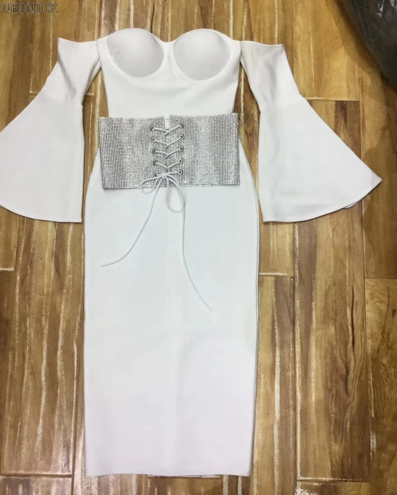 Новинка 2017 эластичное Бандажное платье обтягивающее для ночного клуба вечеринки