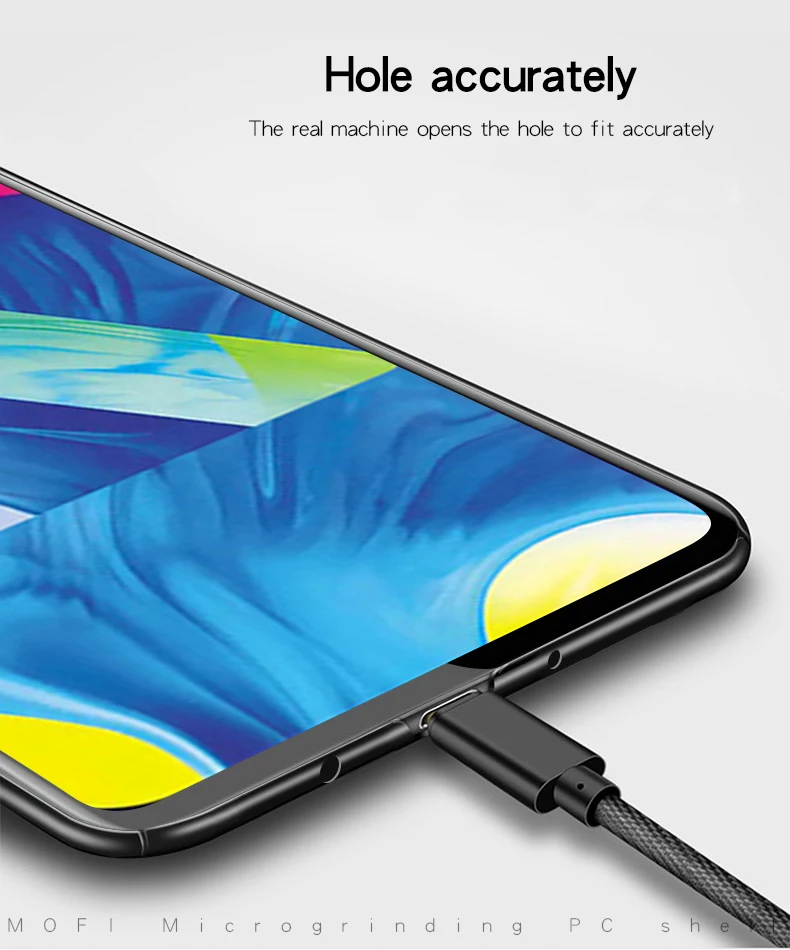 Оригинальный бренд Mofi для Samsung Galaxy M10 силиконовый чехол жесткий |