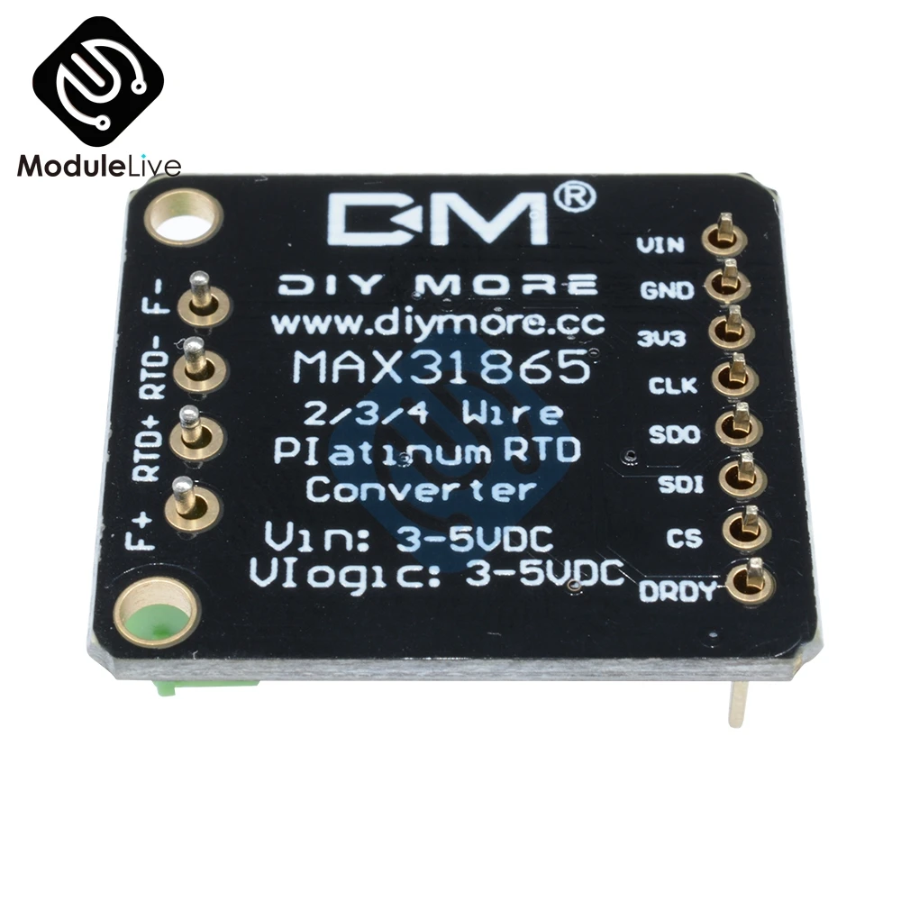 MAX31865 SPI PT100/PT1000 RTD-to-Digital плата преобразователя температуры термопары сенсор модуль усилителя для Arduino 3,3 В/5 В