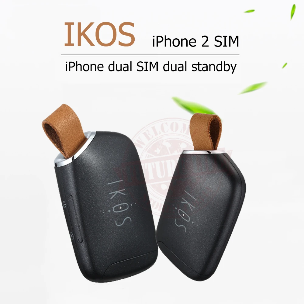 Двойной Sim двойной резервный адаптер iKOS K1S без джейлбрейка iOS 14 текстовые функции