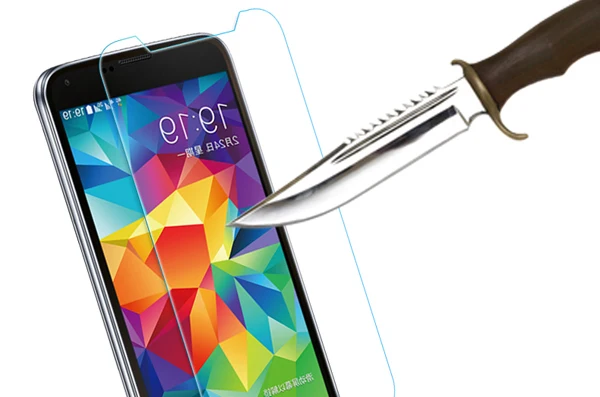 Закаленное стекло для Samsung Galaxy S5 2 шт. защитная пленка экрана Сверхтонкая телефона
