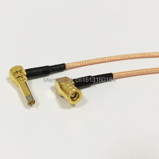 Новый SMB гнездовой разъем под прямым углом к MS156 прямоугольный RG316 коаксиальный