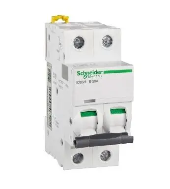 Миниатюрный автоматический выключатель IC65H 2P B25A A9F27225 2P | 25A | B | 10KA IC65