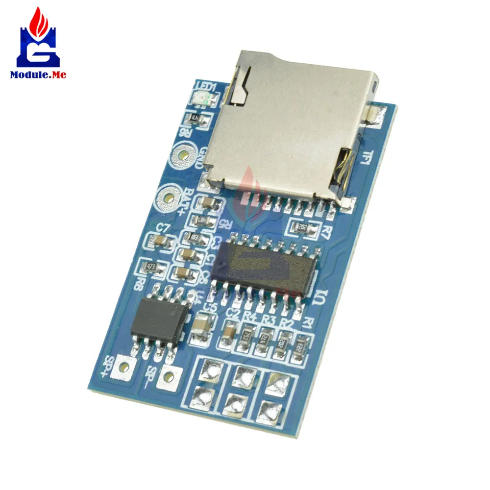 Плата декодера GPD2846A 2 шт./лот MP3 FM декодер Вт модуль аудио усилителя для Arduino GM