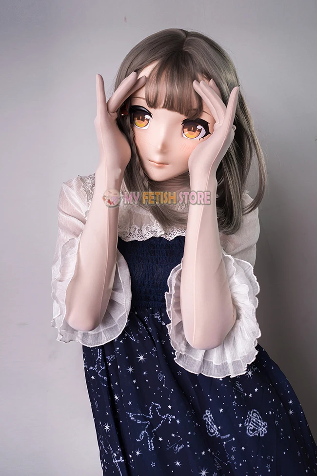 G-01) женские милые девушки смолы половина головы кигуруми BJD маска косплей японского аниме ролевая маска Лолиты кроссдресс кукла