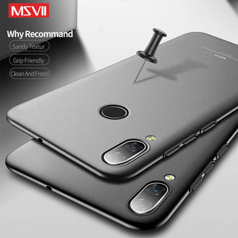 Чехол для huawei nova 3i MSVII Жесткий Тонкий матовый защитный чехол из поликарбоната 3