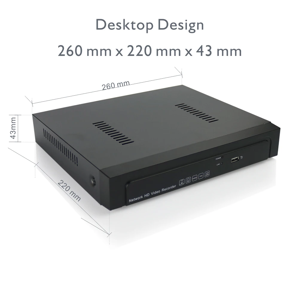 Муравьи Desktop 4CH 9CH 5MP/4MP/3 м/2MP Onvif NVR Поддержка 4 Порты 8 IEEE802.3af PoE IP камеры Goolink AEEYE