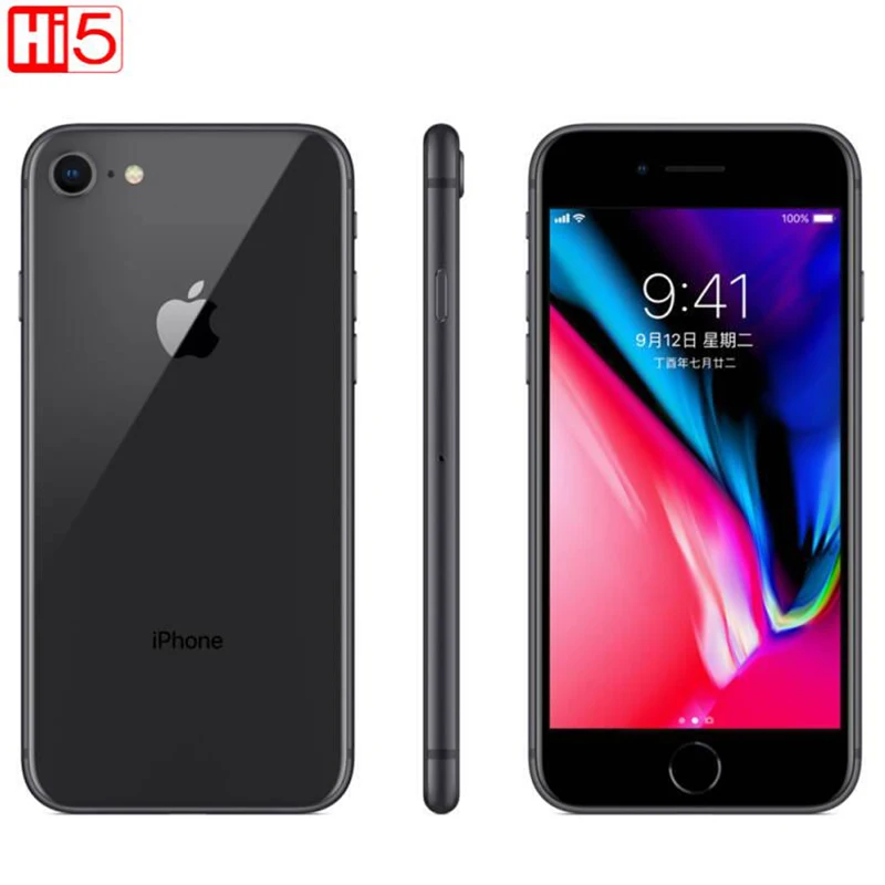 Unlocked Apple iphone 8 64G/256G ROM Wireless charge iOS Hexa core Fingerprint A11 Bionic mobile used smart phone | Мобильные