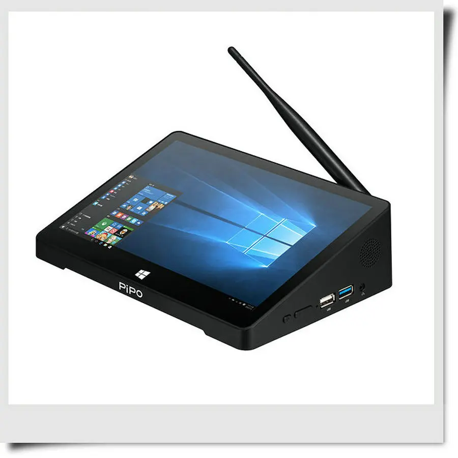 Мини ПК PIPO X12 10 8 дюйма со стилусом Windows ТВ приставка Z8350 четырехъядерный мини бокс 4