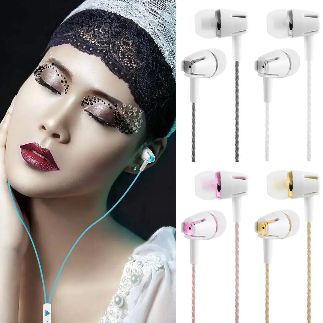 Общие стерео наушники-вкладыши наушники Handsfree с микрофоном (в ухо) 3 5 мм 16