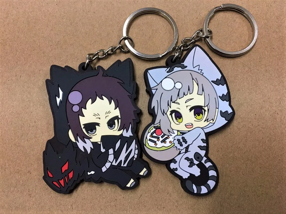 1 комплект Бунго бродячих собак аниме брелок дазай Осаму Ацуши Nakaji Edogawa Ranpo Doppo