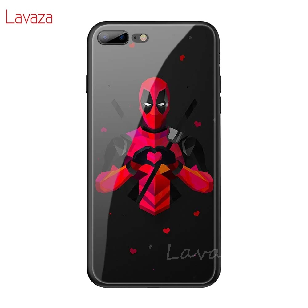 Lavaza Marvel Мстители Jorker Dead Pool Мягкий чехол из закаленного стекла для iPhone 6 6S 7 8 Plus 5 5S SE XR X XS 11 Pro MAX чехол - Цвет: TG13