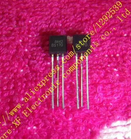 1000 шт./лот BS170 TO-92 FETs MOSFET N-CH 60В 500мА лучшее качество | Электронные компоненты и