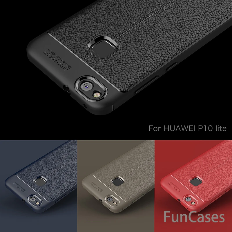 Роскошный противоударный мягкий ТПУ чехол для huawei mate 10 Lite Pro Nova 2i кожаный P8 P9 2017 P10