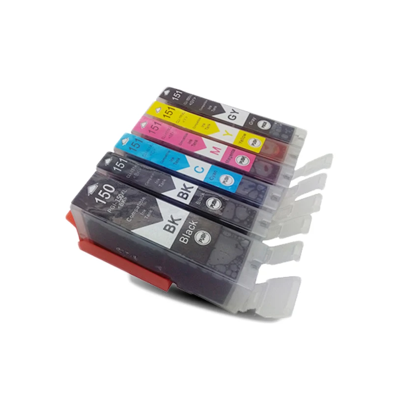 Картридж для принтера canon PIXMA IP7210 MG5410 MG5510 MG6410 MG6610 MG5610 MX921 MX721 IX6810 6 шт. | Компьютеры и