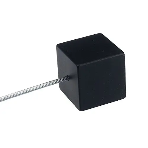 Разноцветный кубический провод из смолы держатель с застежкой крокодилью для