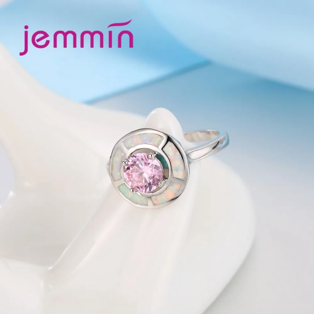 Женское кольцо из серебра 925 пробы с розовым бриллиантом|ring for|rings for womenring jewelry |