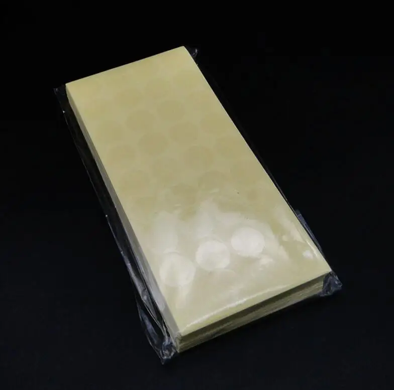 Заводские этикетки прозрачная обувь из ПВХ круг запечатывания Label1000pcs/Лот 16 mmclear